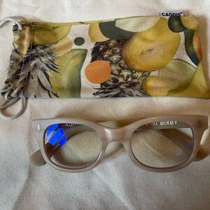 Women’s Caddis Tan reader glasses Bixby 2.0